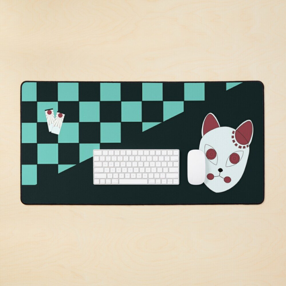 Desk Mat Extended - Demon Slayer - Tanjiro Kamado Large Gaming Mouse Pad 35X16 Inch 7802738371222