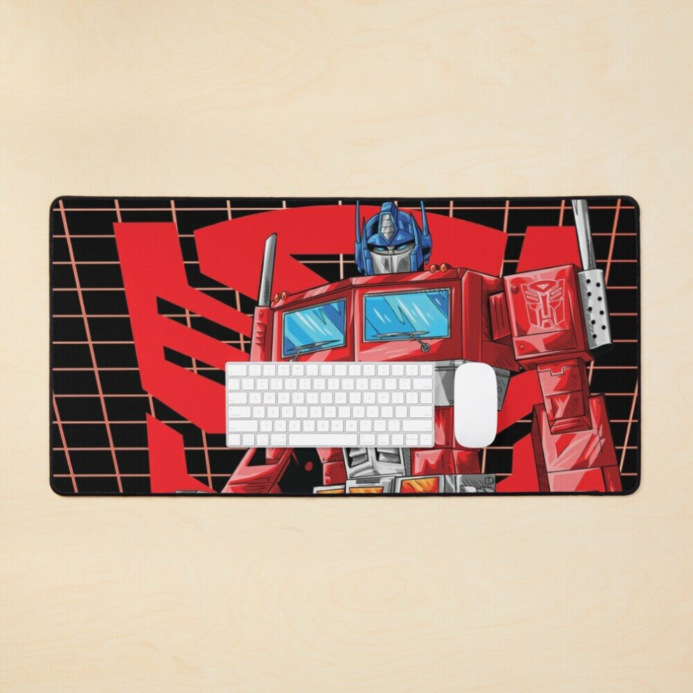 Desk Mat Transformers 1984 Autobots Large Gaming Mouse Pad 35X16 Inch 7802738340990