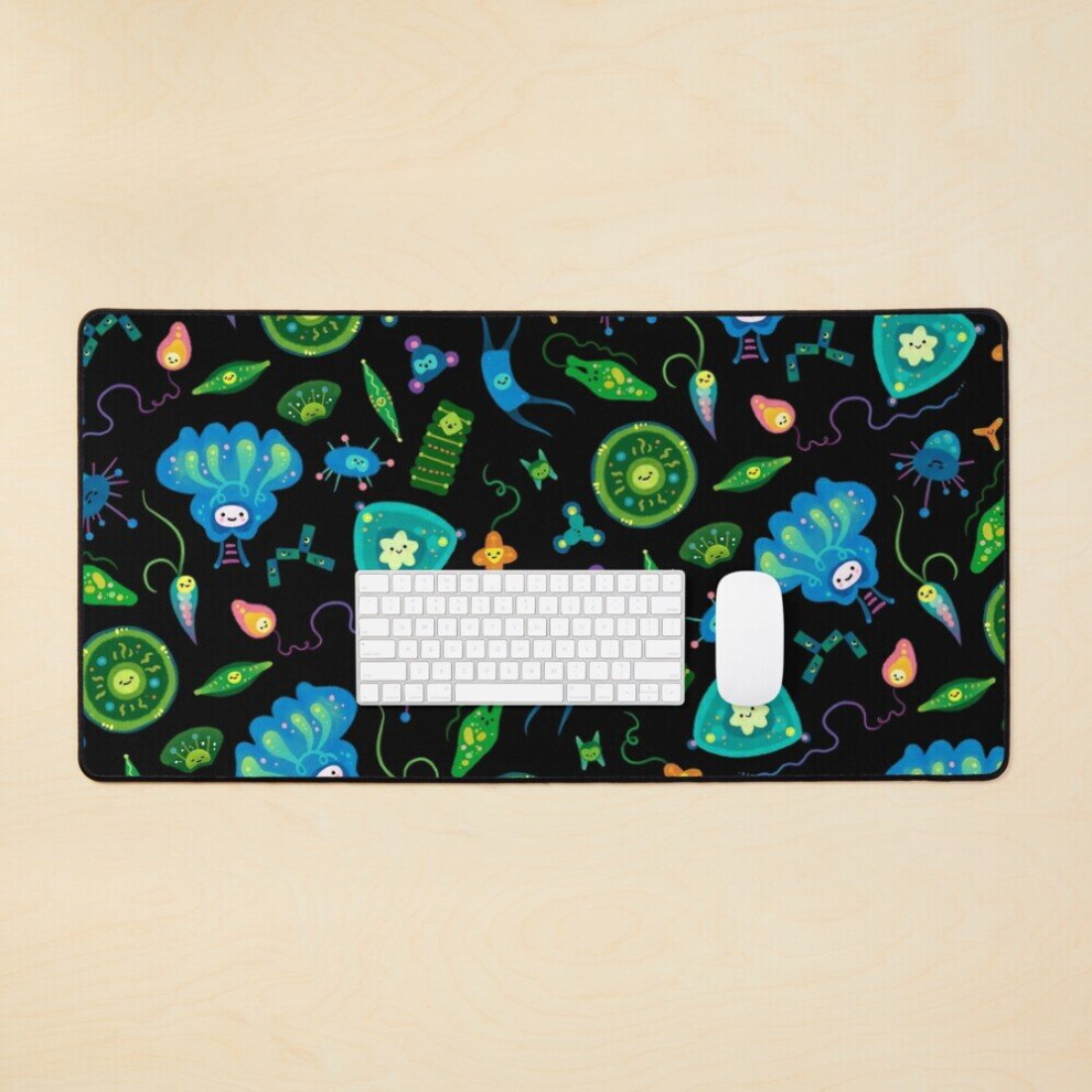 Desk Mat Phytoplankton Large Gaming Mouse Pad 35X16 Inch 7802738315288