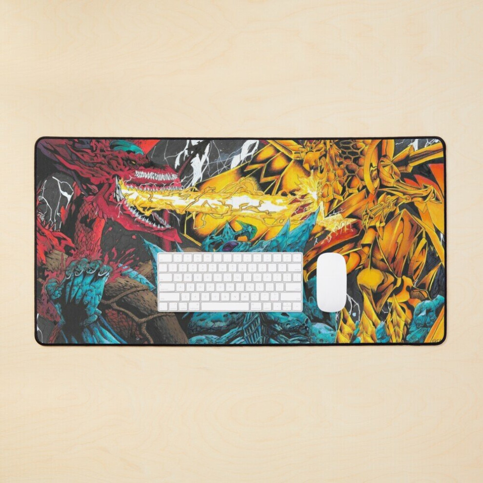 Desk Mat Egyptian God Cards Large Gaming Mouse Pad 35X16 Inch 7802738325294