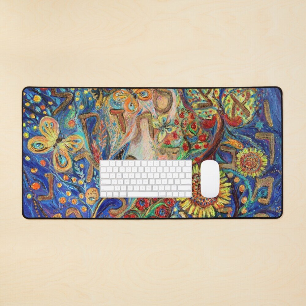 Desk Mat Eternal Letters Iii Large Gaming Mouse Pad 35X16 Inch 7802738396737