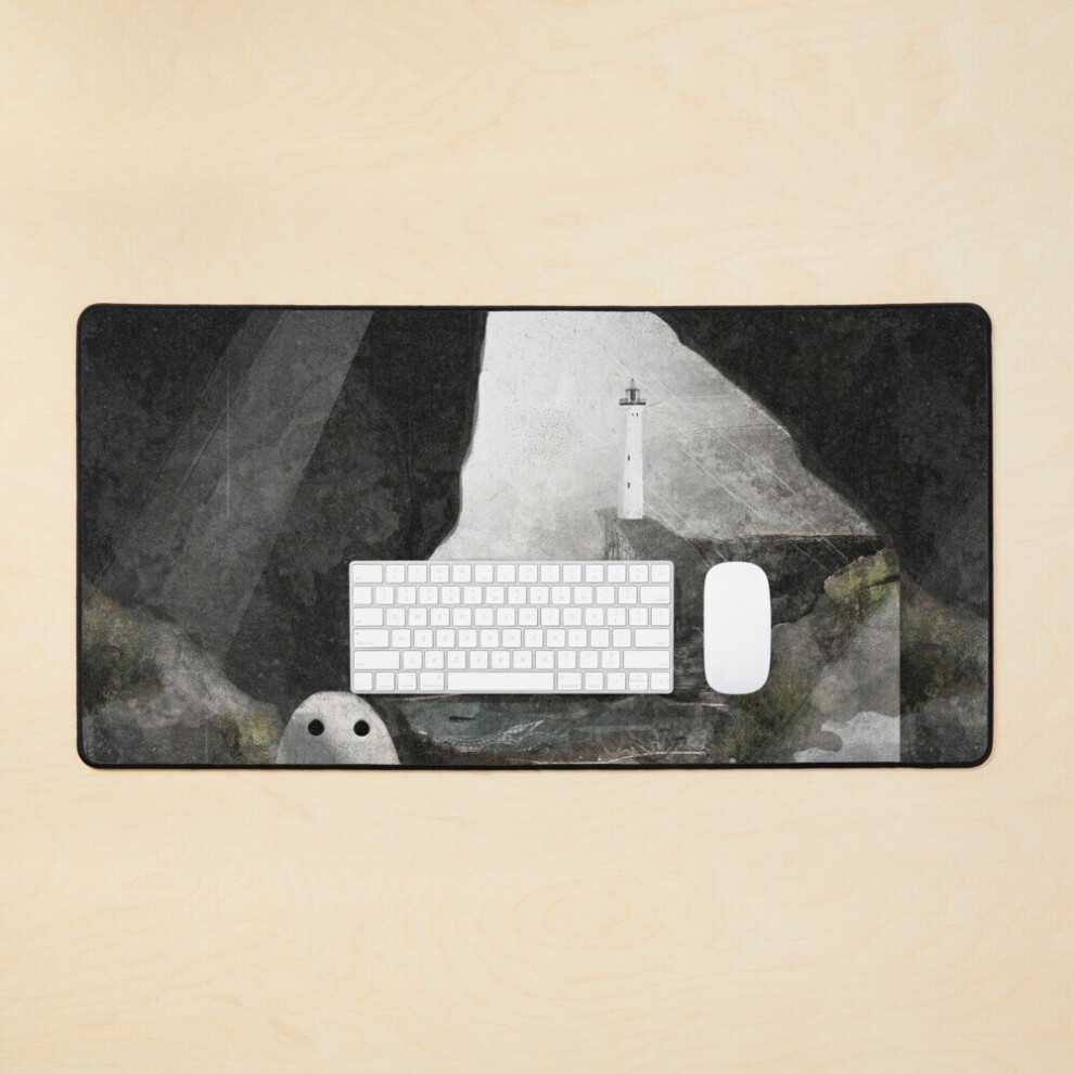 Desk Mat The Caves Are Haunted Large Gaming Mouse Pad 35X16 Inch 7802738366600