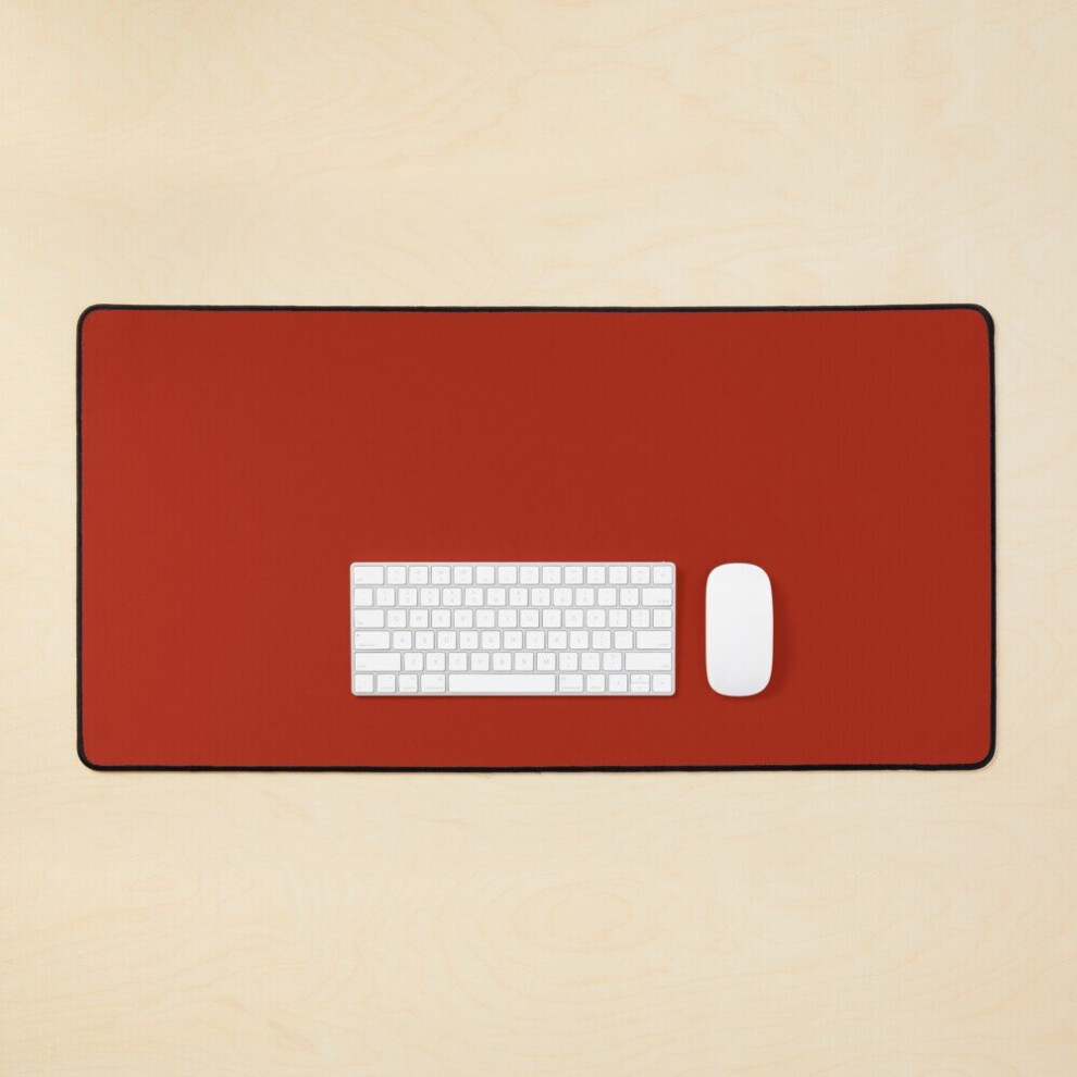 Desk Mat Flame Large Gaming Mouse Pad 35X16 Inch Orange 7802738372168
