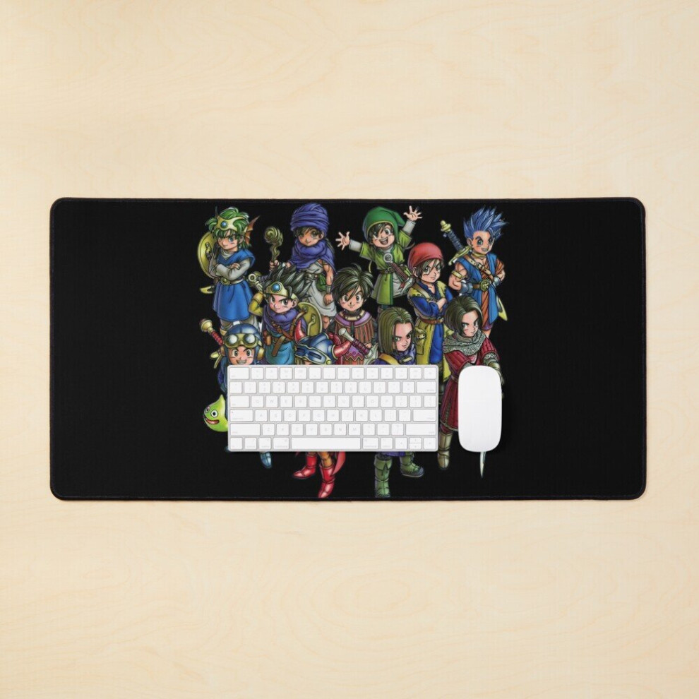 Desk Mat Dragon Quest Heroes Large Gaming Mouse Pad 35X16 Inch 7802738402797