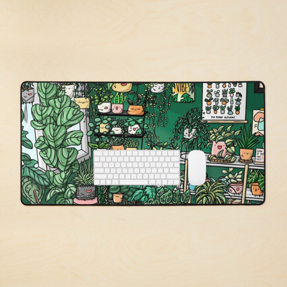 Desk Mat Jungle Vibes Large Gaming Mouse Pad 35X16 Inch 7802738317886
