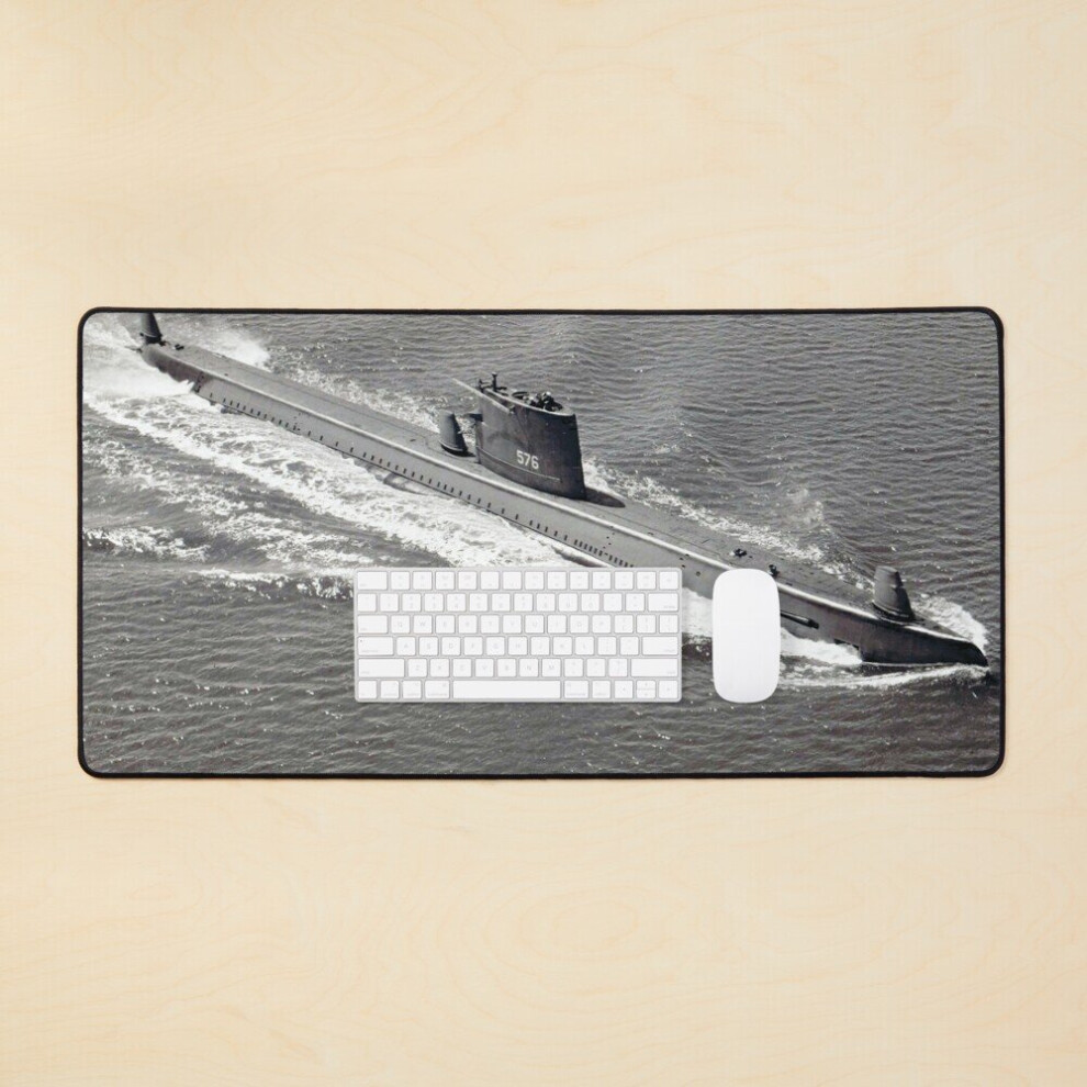 Desk Mat Uss Darter (Ss-576) Ship's Store Large Gaming Mouse Pad 35X16 Inch 7802738344165