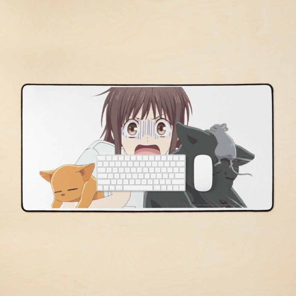 Desk Mat Fruits Basket Funny Large Gaming Mouse Pad 35X16 Inch 7802738371932