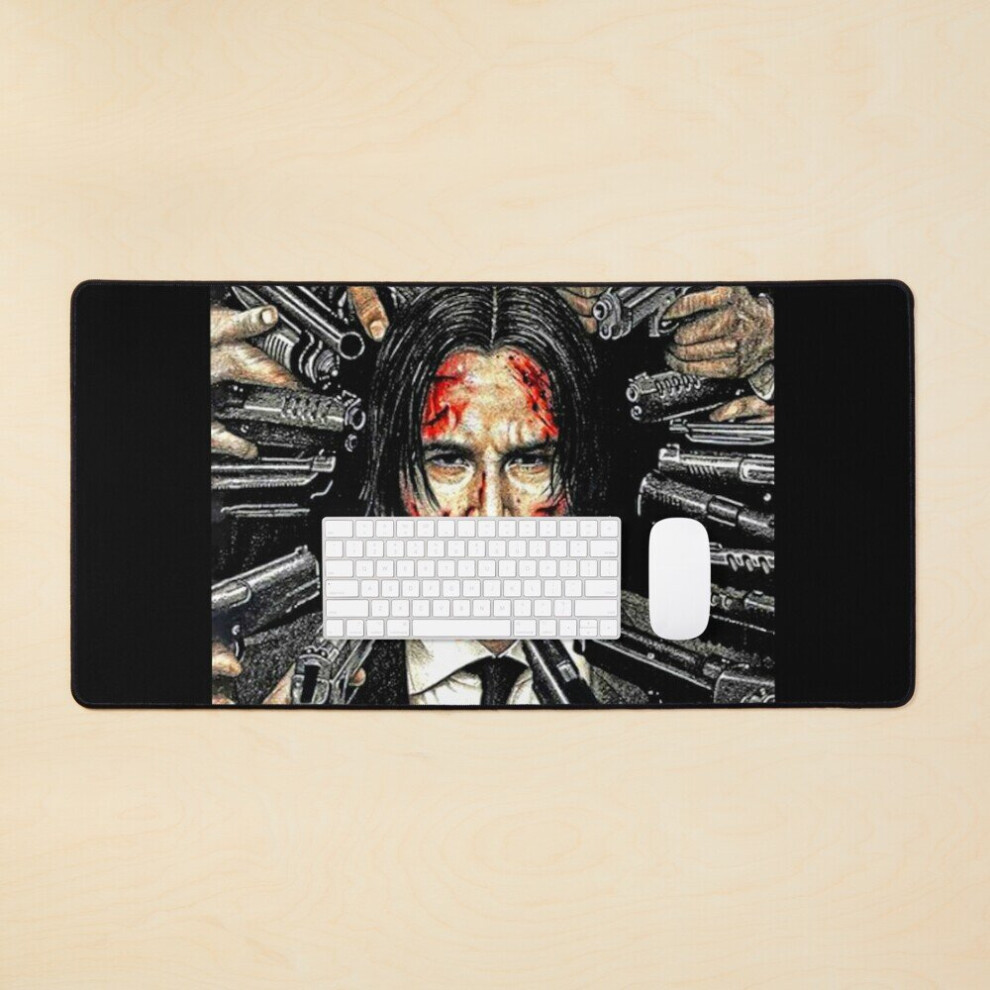 Desk Mat Mr. John Babayaga Vol 13 Large Gaming Mouse Pad 35X16 Inch 7802738357660