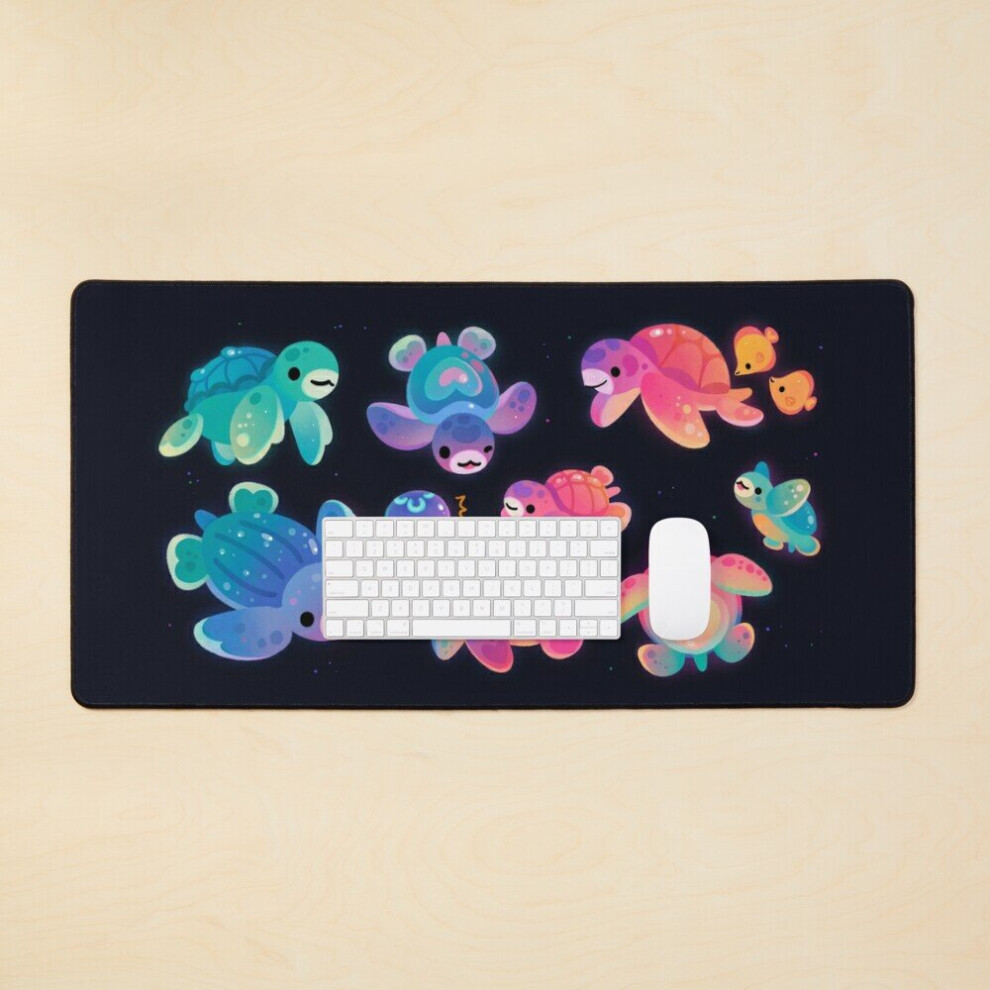 Desk Mat Sea Turtle Large Gaming Mouse Pad 35X16 Inch 7802738402490