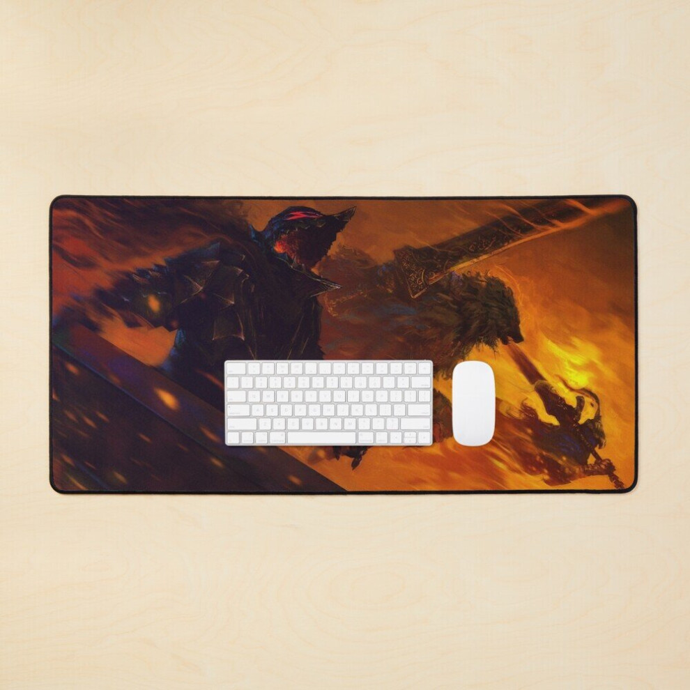 Desk Mat Brothers In Arms Large Gaming Mouse Pad 35X16 Inch 7802738343946