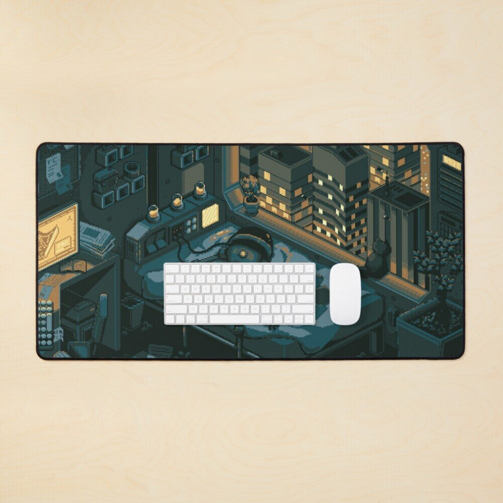 Desk Mat Wfh - Work From Home Large Gaming Mouse Pad 35X16 Inch 7802738371697