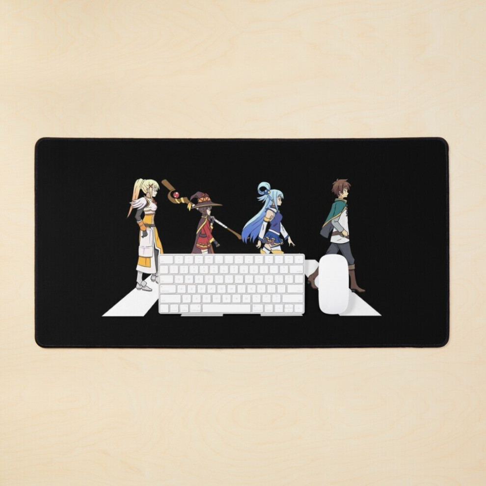 Desk Mat Isekai Road Large Gaming Mouse Pad 35X16 Inch 7802738369465