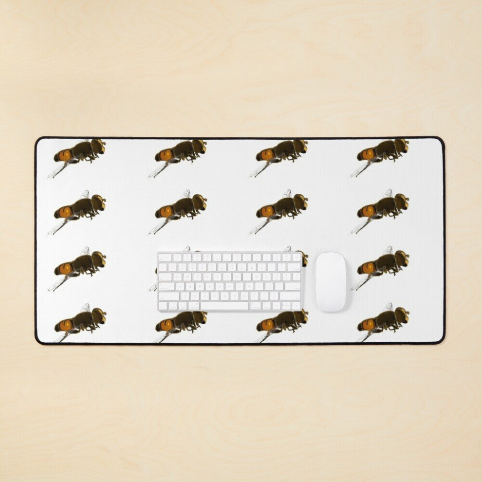 Desk Mat Hoverfly Flight Large Gaming Mouse Pad 35X16 Inch 7802738365894