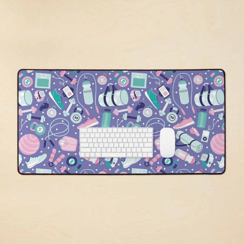 Desk Mat Get Fit Large Gaming Mouse Pad 35X16 Inch 7802738371772