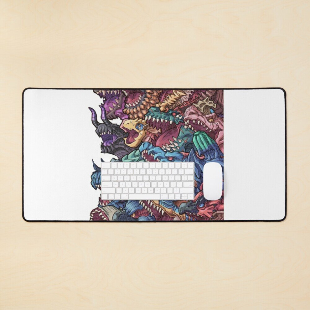 Desk Mat Monster Hunter Large Gaming Mouse Pad 35X16 Inch 7802738410976