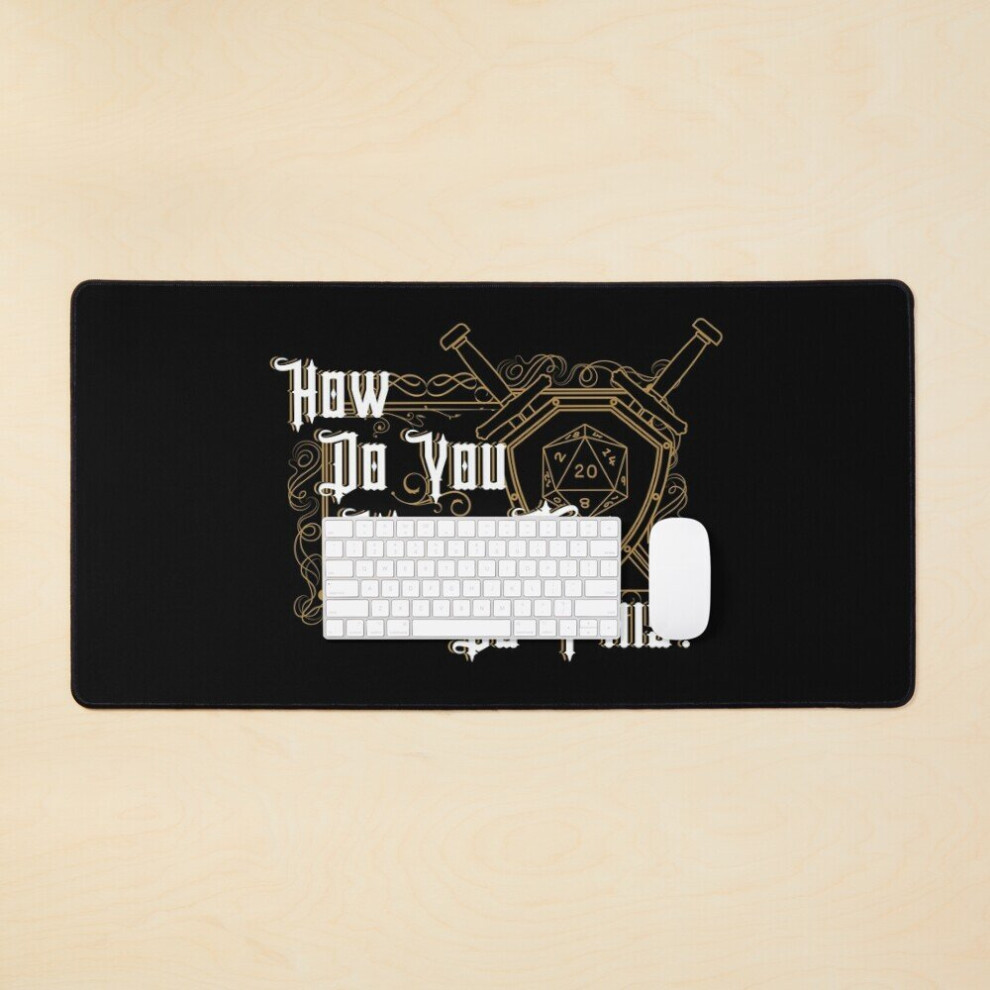 Desk Mat How Do You Want To Do This? Large Gaming Mouse Pad 35X16 Inch 7802738317930