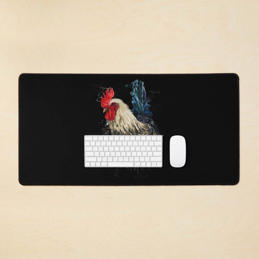 Desk Mat Chicken - Chicken Lover - Chicken Funny Large Gaming Mouse Pad 35X16 Inch 7802738348132