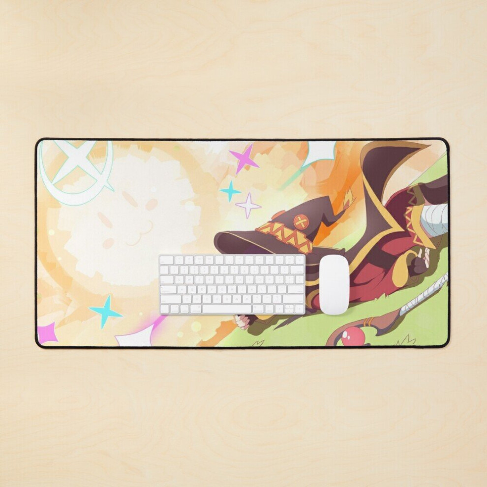 Desk Mat Megumin Explosion Large Gaming Mouse Pad 35X16 Inch 7802738348293