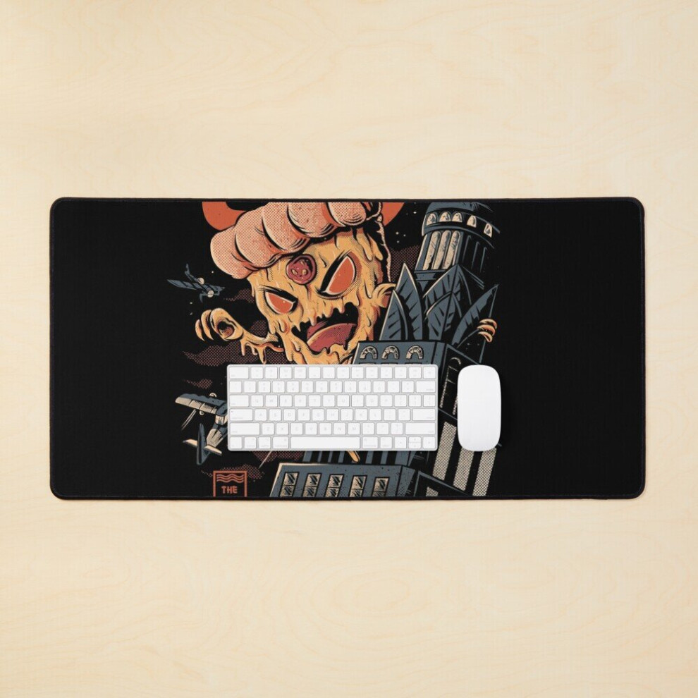 Desk Mat Pizza Kong Large Gaming Mouse Pad 35X16 Inch 7802738370362