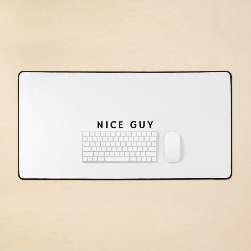 Desk Mat Nice Guy Large Gaming Mouse Pad 35X16 Inch 7802738375503