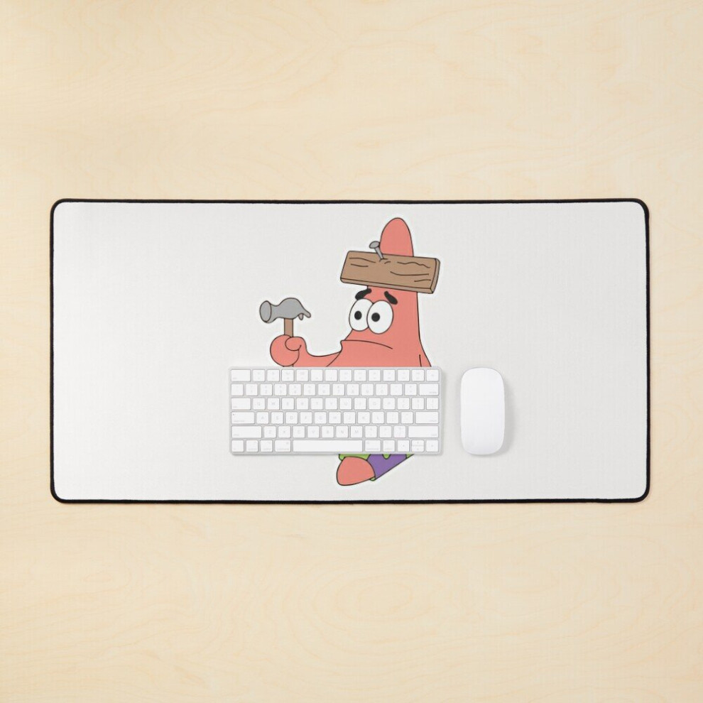 Desk Mat Patrick Hammer Wood Large Gaming Mouse Pad 35X16 Inch 7802738330380