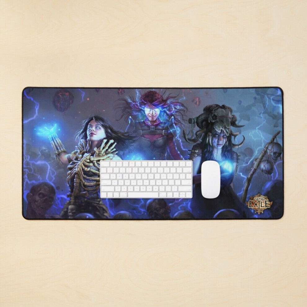 Desk Mat Path Of Exile Large Gaming Mouse Pad 35X16 Inch 7802738317947