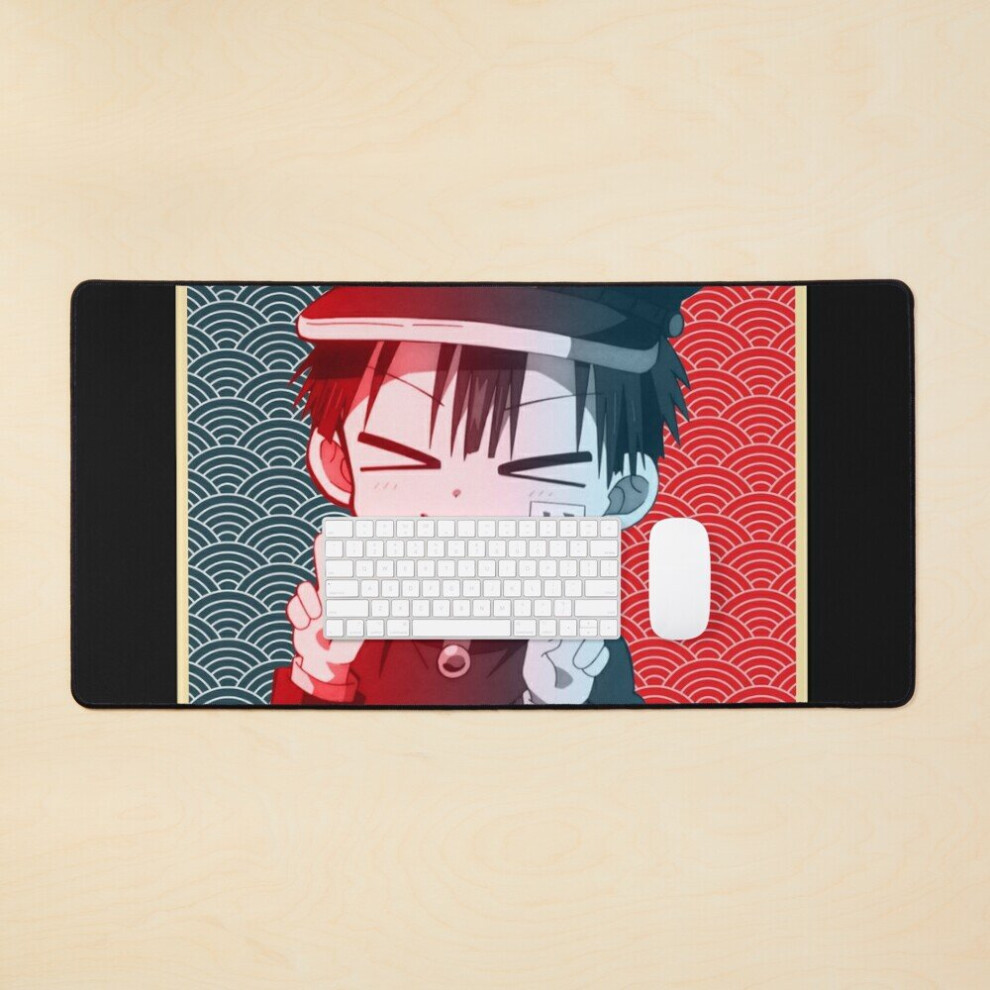 Desk Mat Jibaku Shounen Hanako Kun Tbhk Jshk Large Gaming Mouse Pad 35X16 Inch 7802738409048