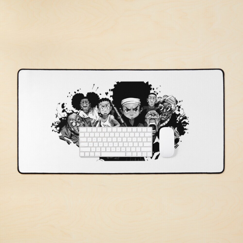 Desk Mat the Boondocks  Large Gaming Mouse Pad 35x16 inch