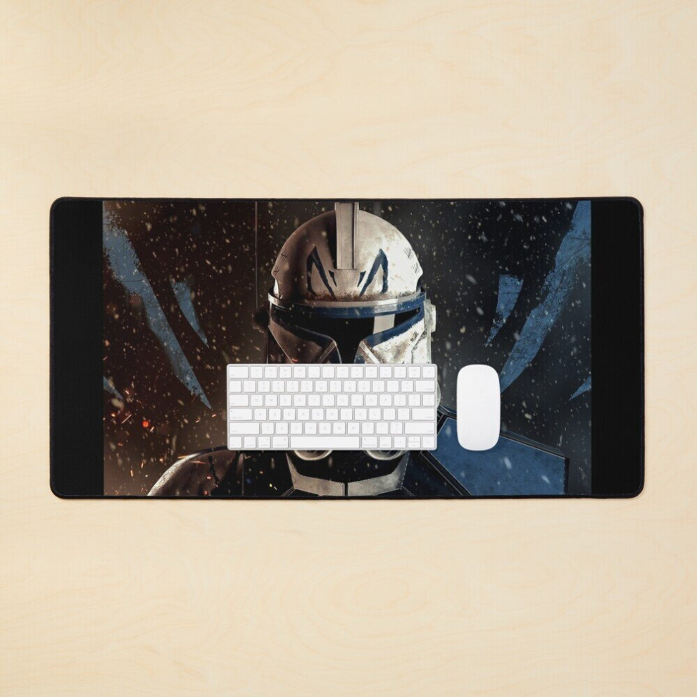 Desk Mat Copy Of Captain Rex 2 Large Gaming Mouse Pad 35X16 Inch 7802738343724