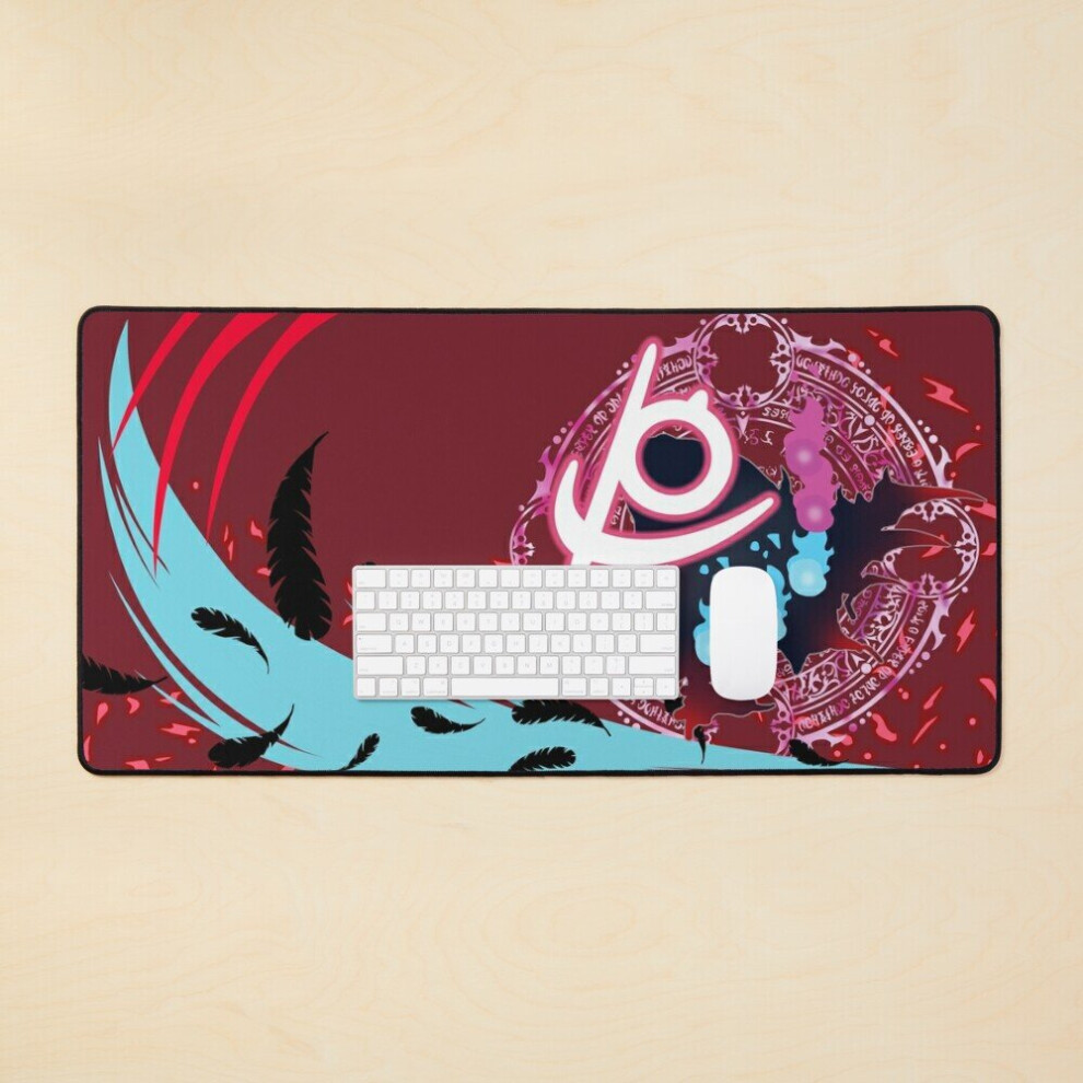 Desk Mat Ffxiv Reaper Job Mat Large Gaming Mouse Pad 35X16 Inch 7802738311259