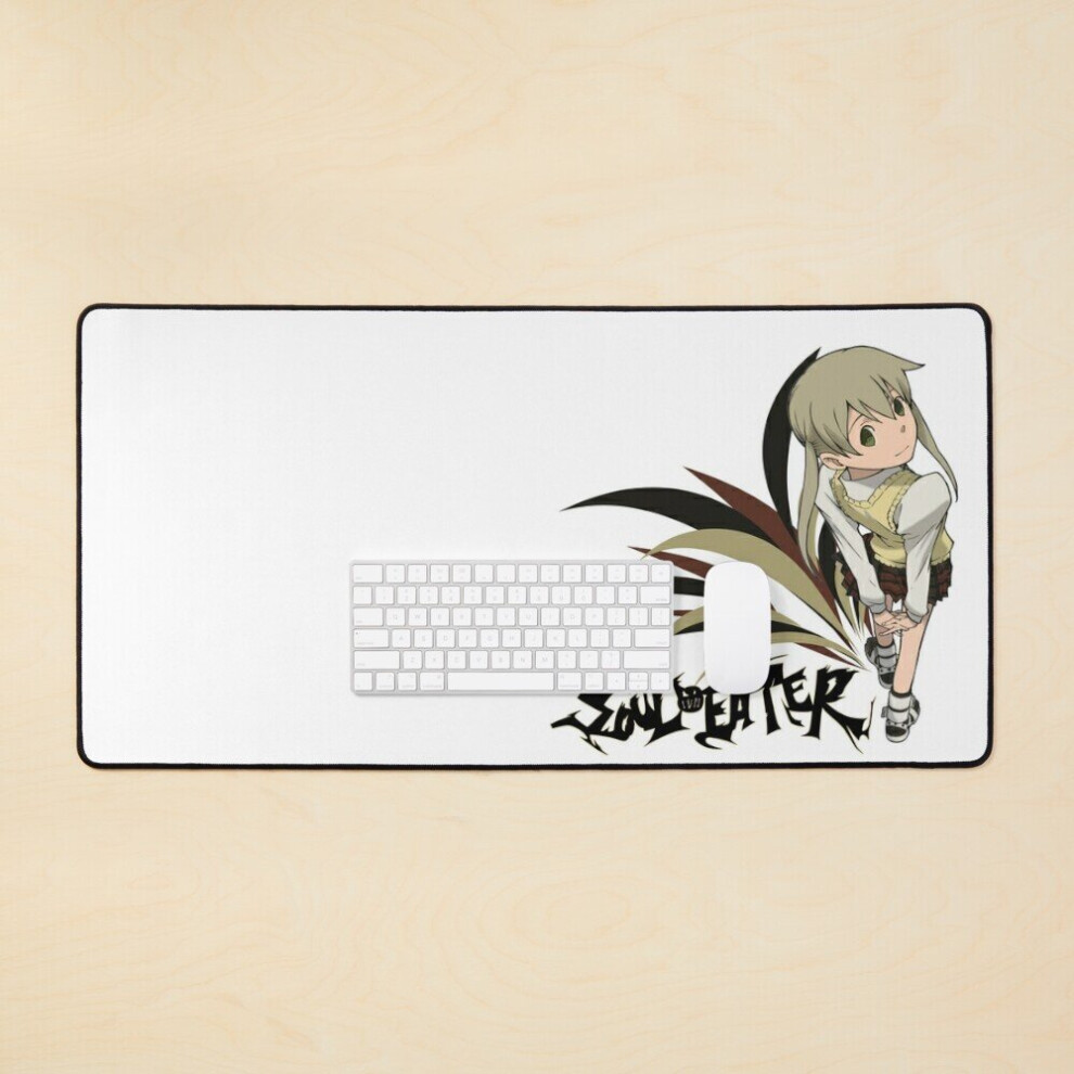 Desk Mat Maka Albarn - Soul Eater Large Gaming Mouse Pad 35X16 Inch 7802738332957
