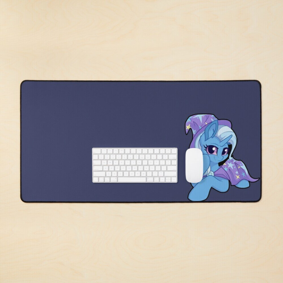 Desk Mat Trixie Lulamoon - 100 Character Project By Gleamy Dreams Large Gaming Mouse Pad 35X16 Inch 7802738358650
