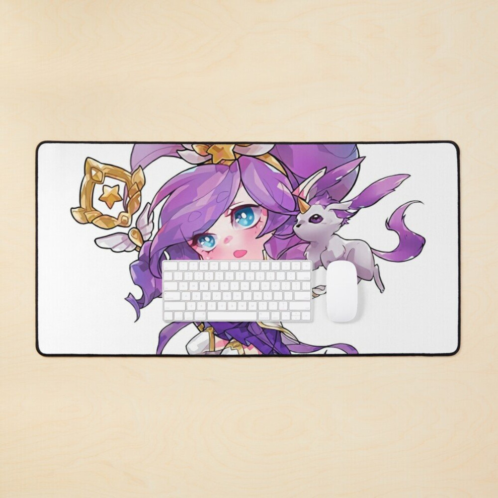 Desk Mat Adorable Sg Janna Large Gaming Mouse Pad 35X16 Inch 7802738409833