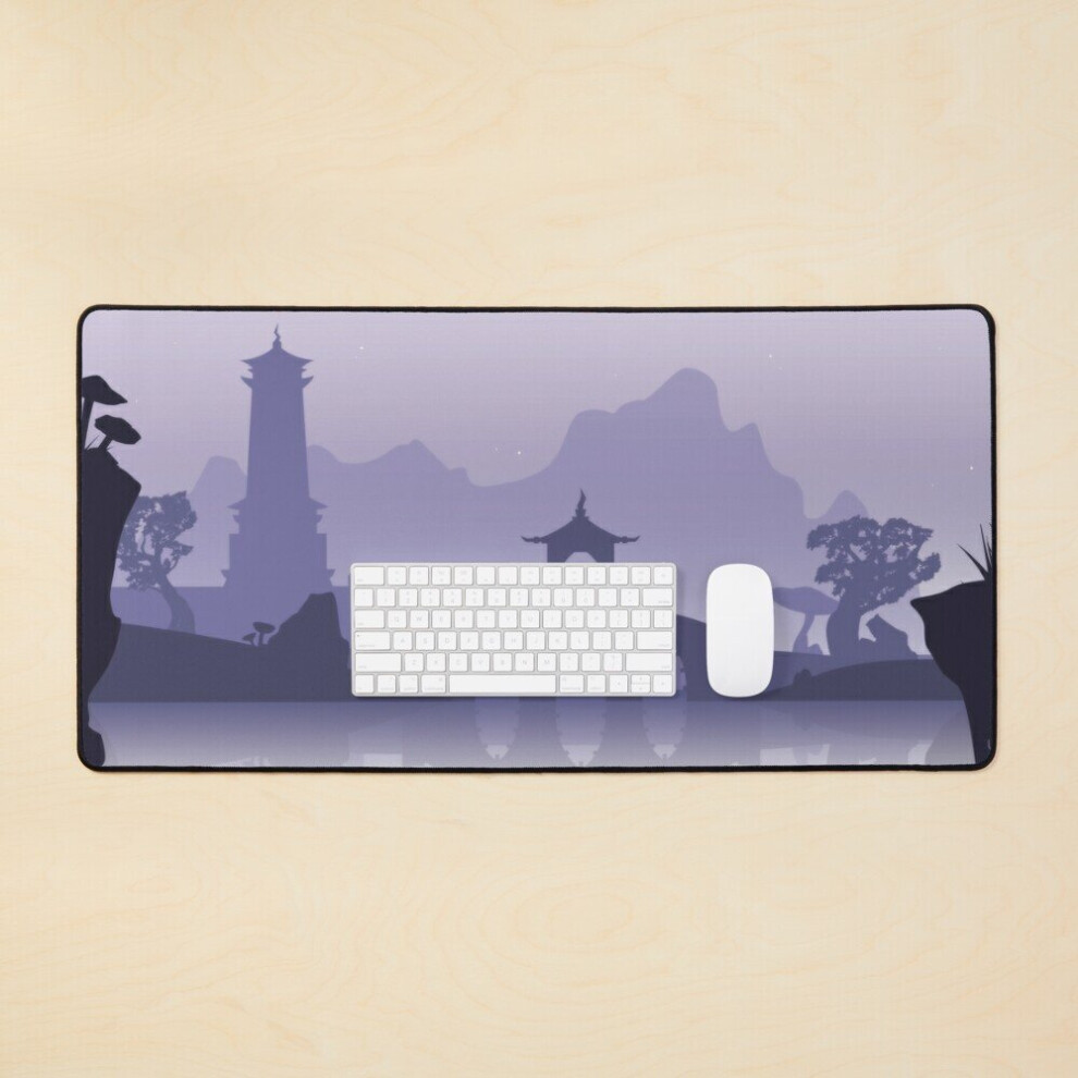 Desk Mat Bridge In Deshaan Large Gaming Mouse Pad 35X16 Inch 7802738403954