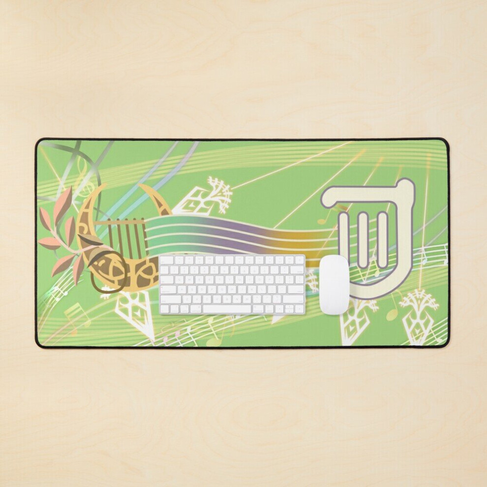 Desk Mat Ffxiv Bard Job Mat Large Gaming Mouse Pad 35X16 Inch 7802738309911