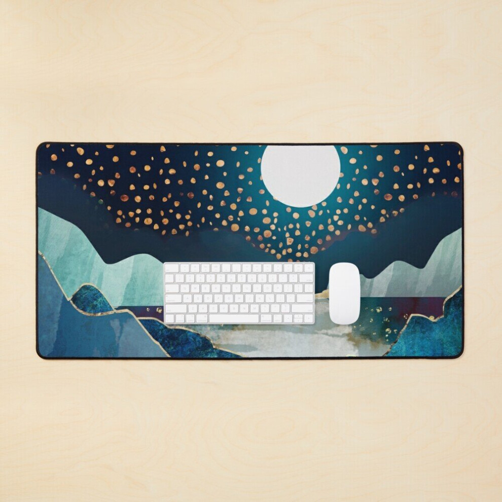 Desk Mat Moon Glow Large Gaming Mouse Pad 35X16 Inch 7802738315417