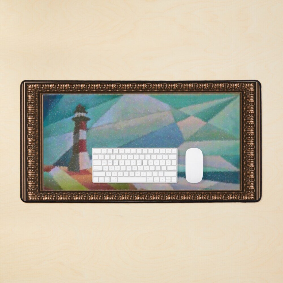 Desk Mat We Are To Be Lighthouses For Each Other Large Gaming Mouse Pad 35X16 Inch 7802738384642