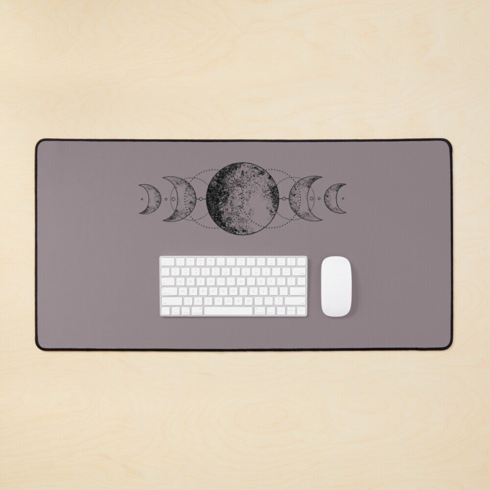 Desk Mat Moon Phases Large Gaming Mouse Pad 35X16 Inch 7802738365191