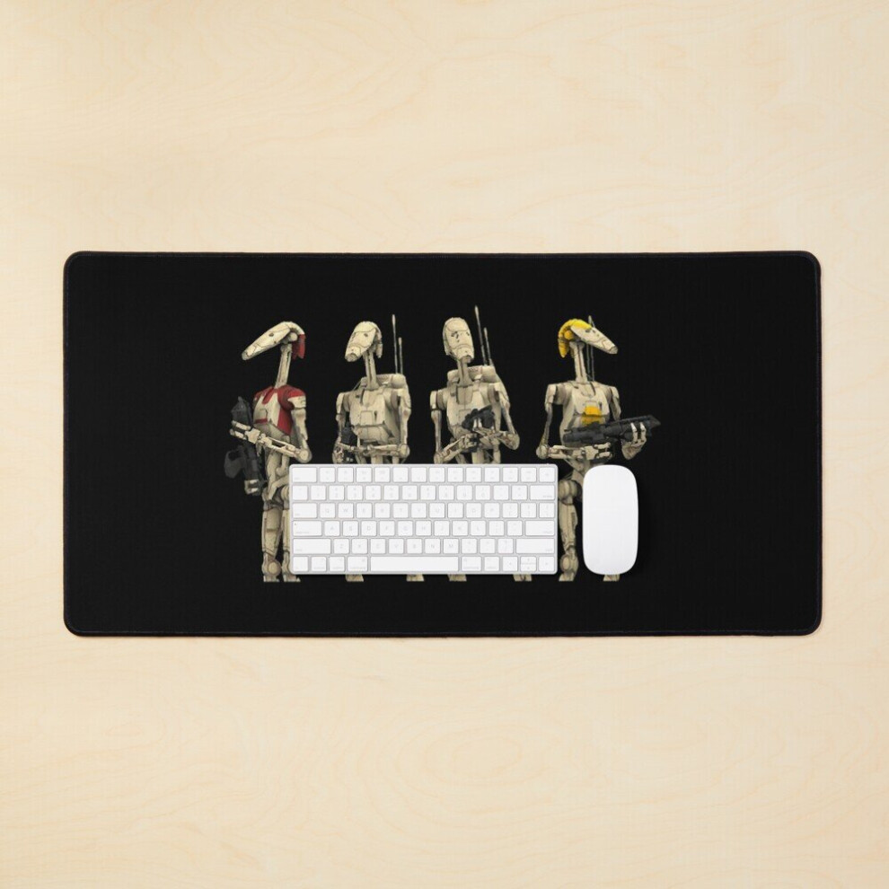 Desk Mat B1 Battle Droids Large Gaming Mouse Pad 35X16 Inch 7802738373820