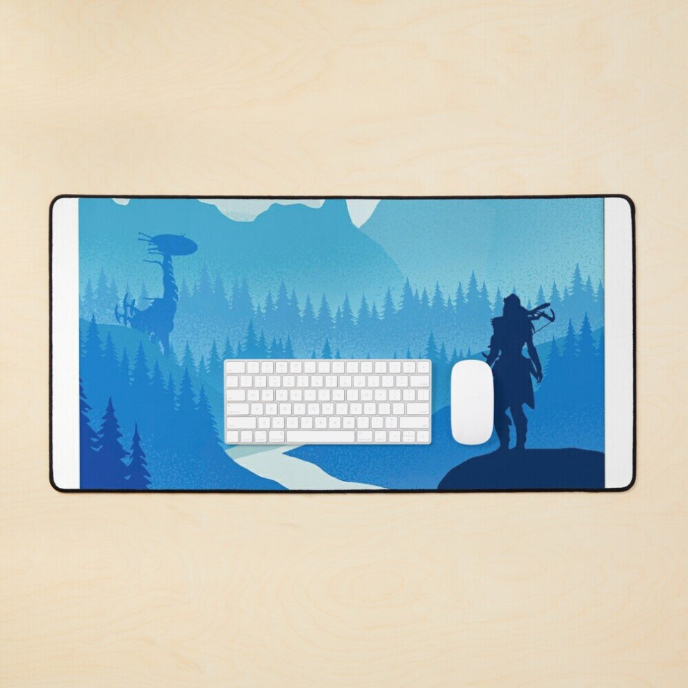 Desk Mat Horizon Zero Dawn Poster Large Gaming Mouse Pad 35X16 Inch 7802738379433