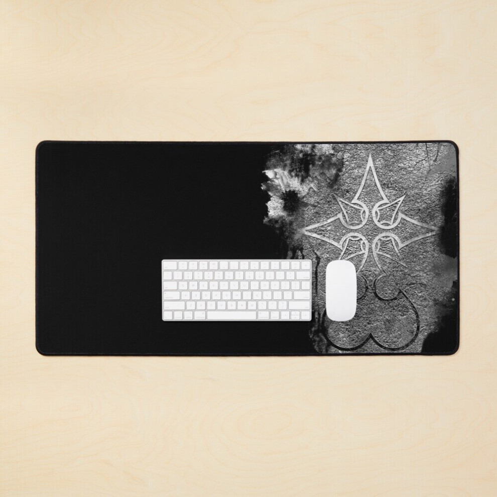 Desk Mat Symbol Of Nothing Large Gaming Mouse Pad 35X16 Inch 7802738385816