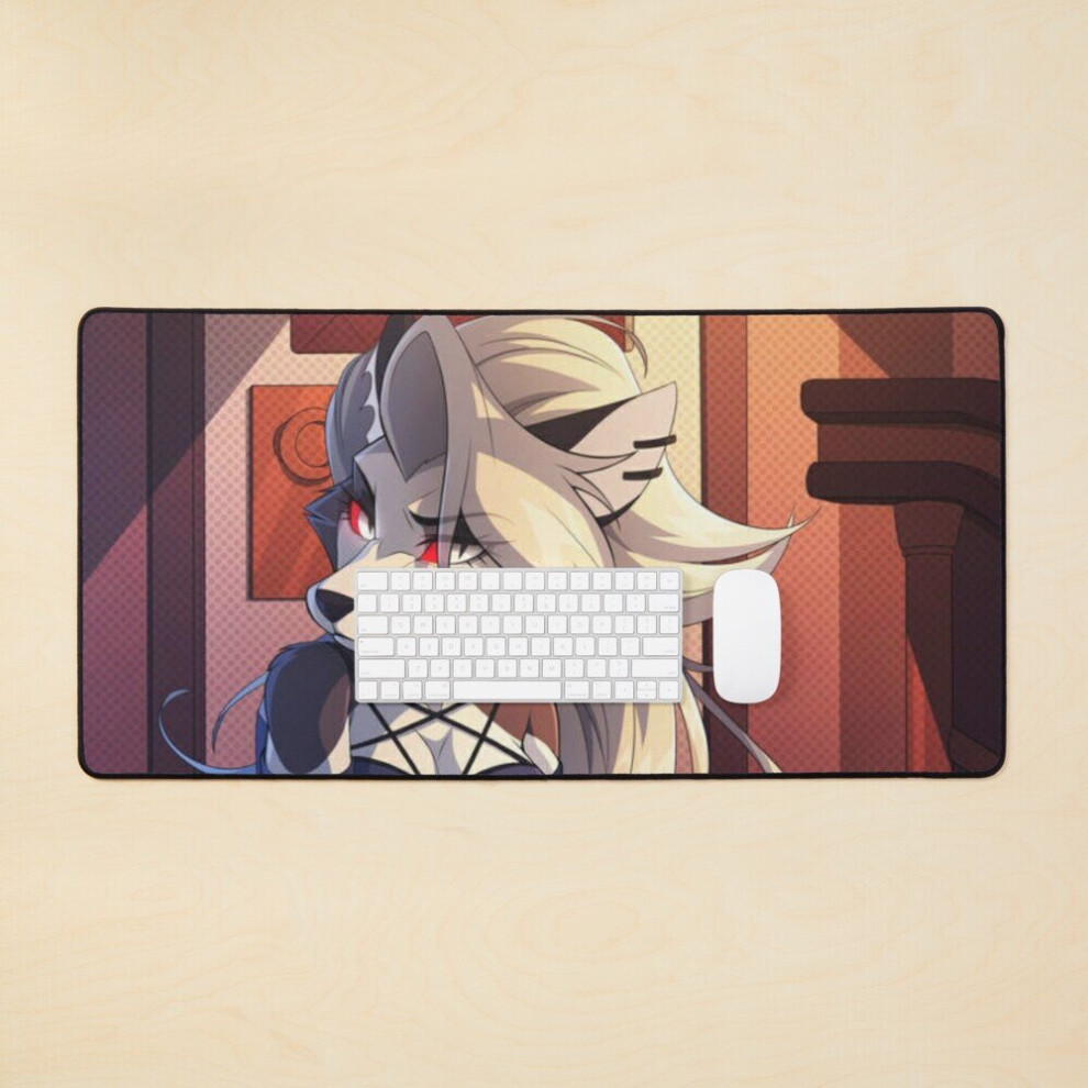 Desk Mat Loona Sitting Down Large Gaming Mouse Pad 35X16 Inch 7802738395297