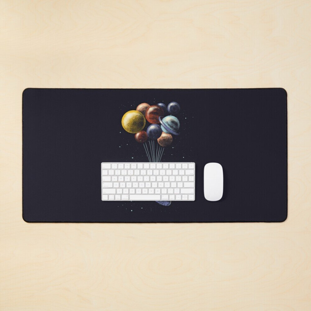 Desk Mat Space Travel Large Gaming Mouse Pad 35X16 Inch 7802738320480