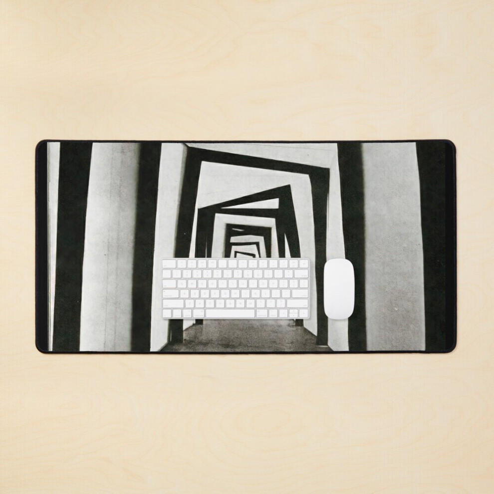 Desk Mat Hypno Corridor Large Gaming Mouse Pad 35X16 Inch 7802738361445