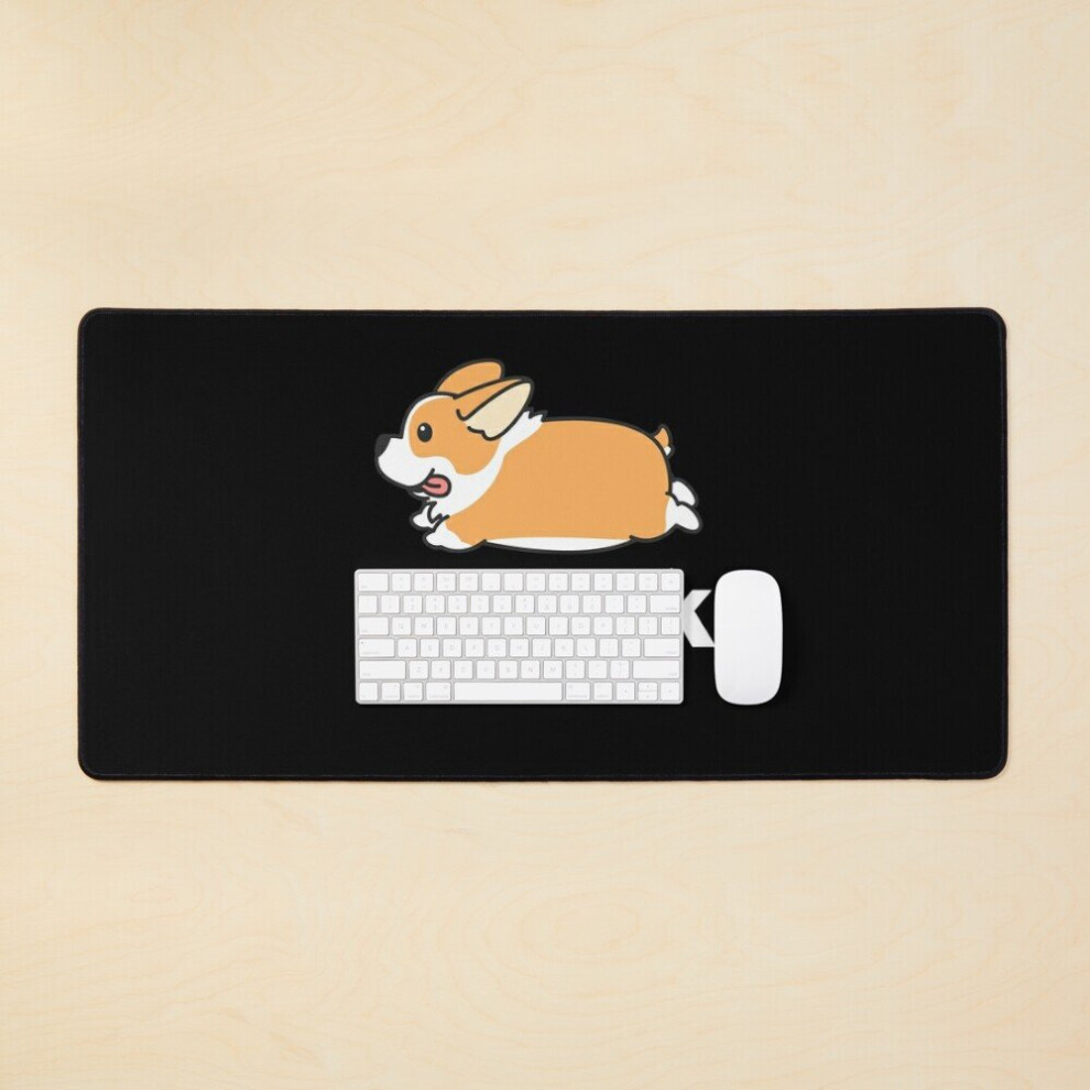 Desk Mat Corgi Large Gaming Mouse Pad 35X16 Inch 7802738320497