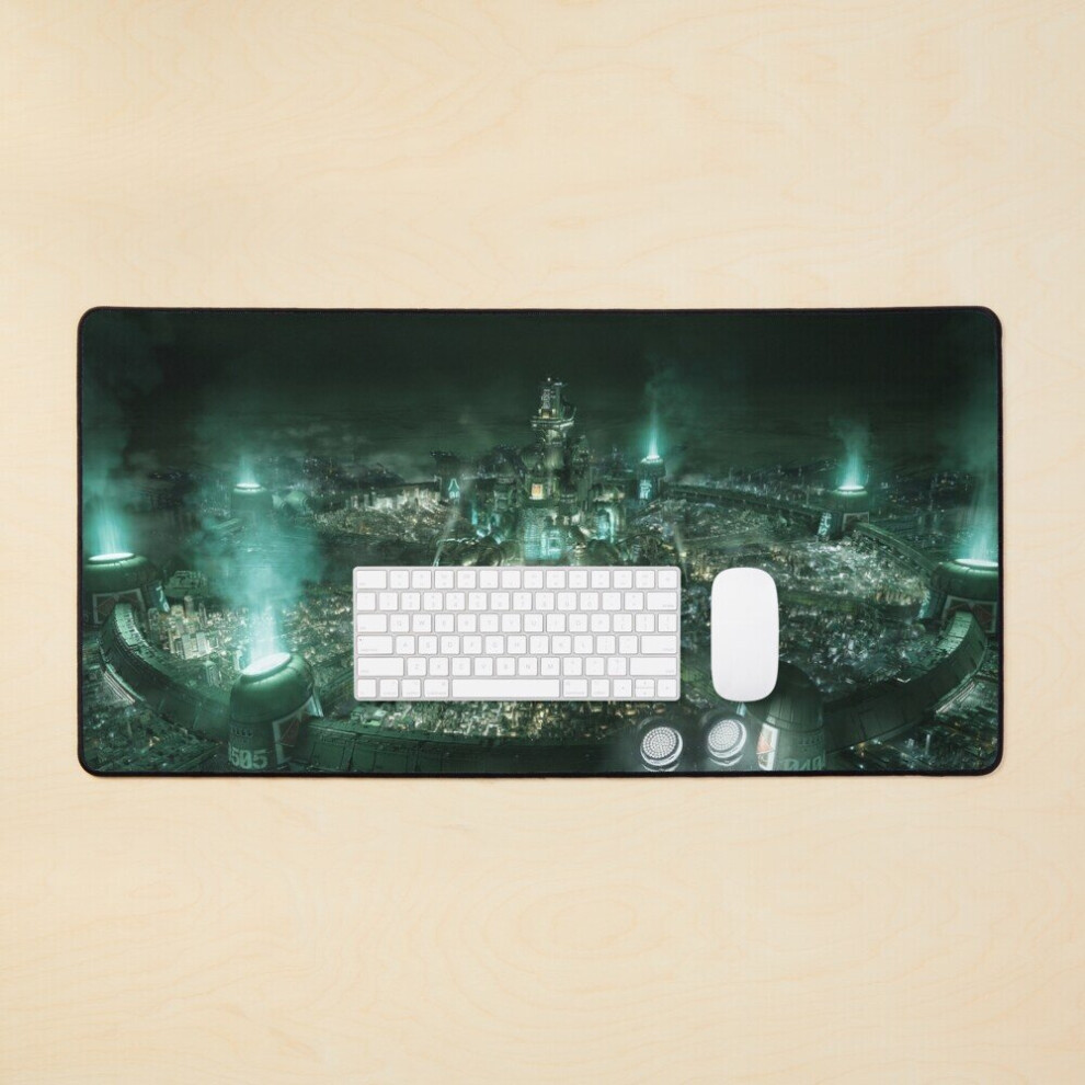 Desk Mat Midgar [Remake] Large Gaming Mouse Pad 35X16 Inch 7802738318050