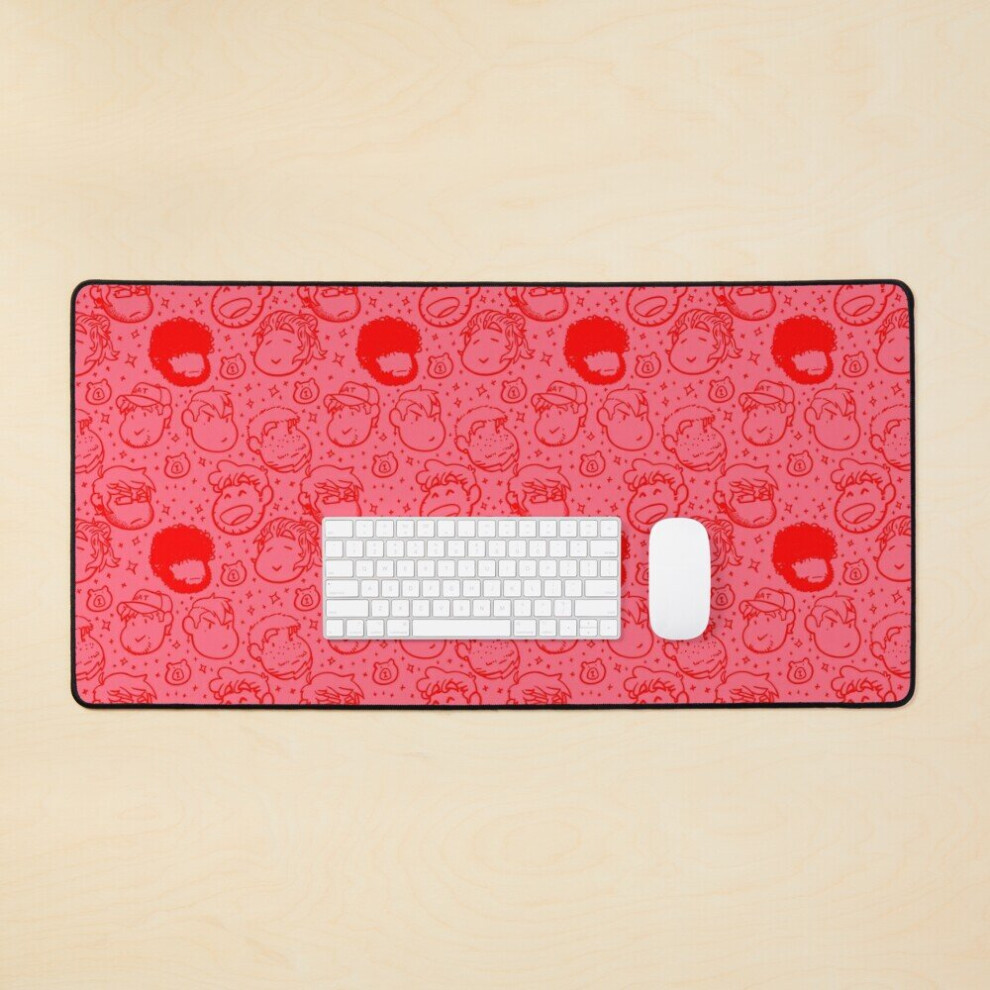 Desk Mat Bois Bears (Bubblegum) Large Gaming Mouse Pad 35X16 Inch 7802738401578