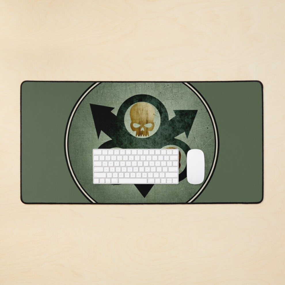 Desk Mat Death Guard Large Gaming Mouse Pad 35X16 Inch 7802738359107