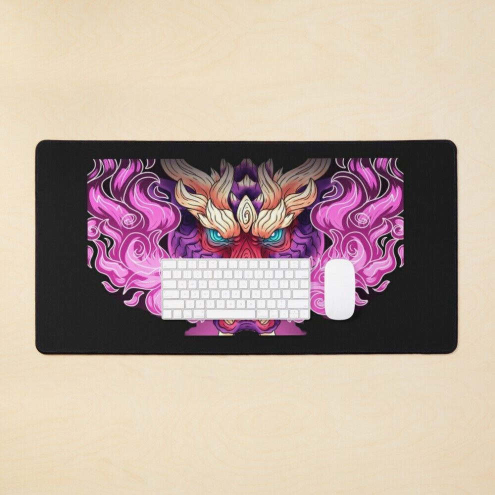 Desk Mat Magnamalo, Monster Hunter Large Gaming Mouse Pad 35X16 Inch 7802738384352
