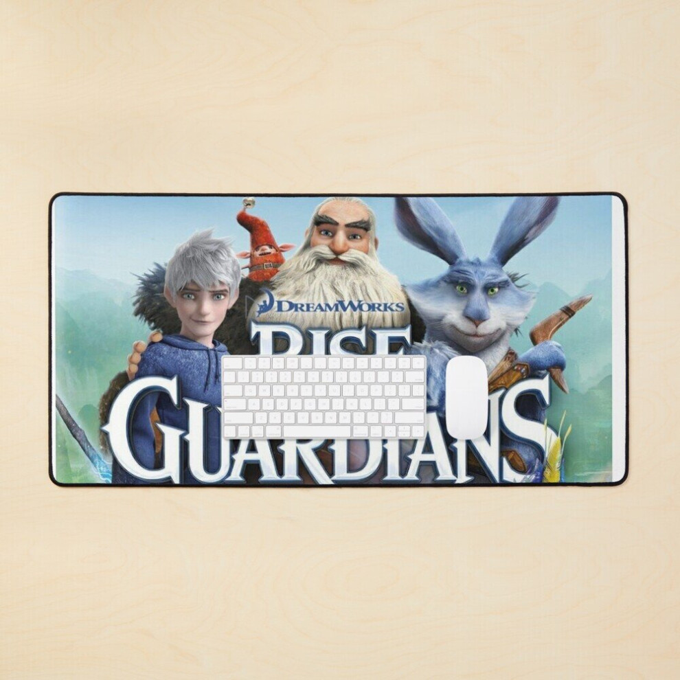 Desk Mat Rise Of The Guardians Large Gaming Mouse Pad 35X16 Inch 7802738392081